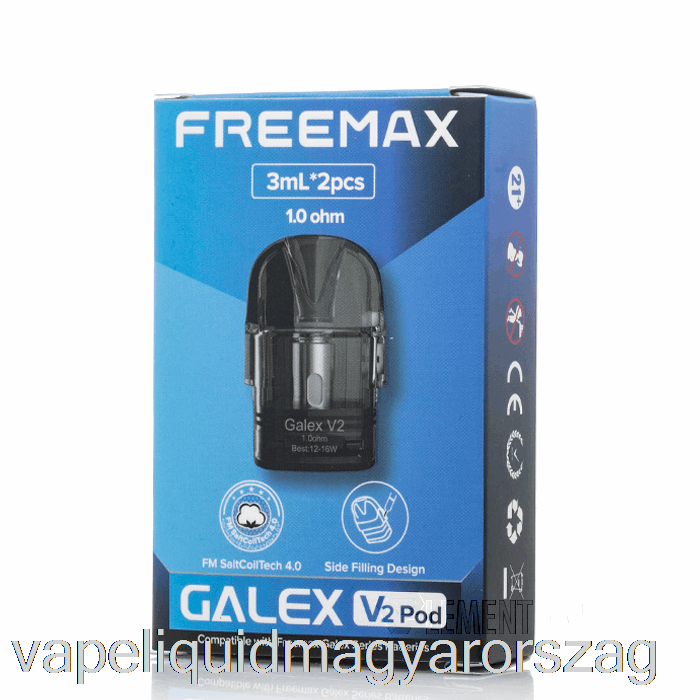 Freemax Galex V2 Cseredobok 1.0ohm Galex V2 Pods Vape E Cigi